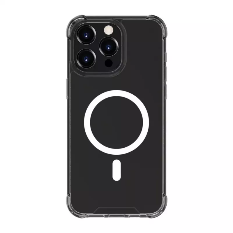 Evelatus Apple iPhone 15 Pro Max Shockproof Case with MagSafe Transparent