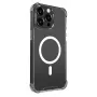 Evelatus Apple iPhone 15 Pro Max Shockproof Case with MagSafe Transparent