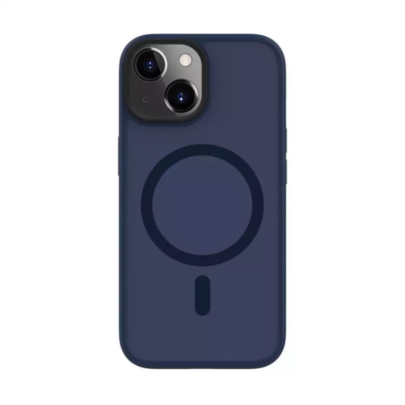 Evelatus Apple iPhone 15 Hybrid Case su MagSafe PC+TPU tamsiai mėlyna
