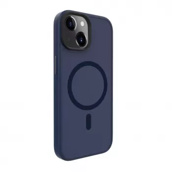 Evelatus Apple iPhone 15 Hybrid Case su MagSafe PC+TPU tamsiai mėlyna