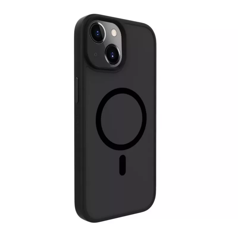 Evelatus Apple iPhone 15 Plus Hybrid Case su MagSafe PC+TPU Juoda