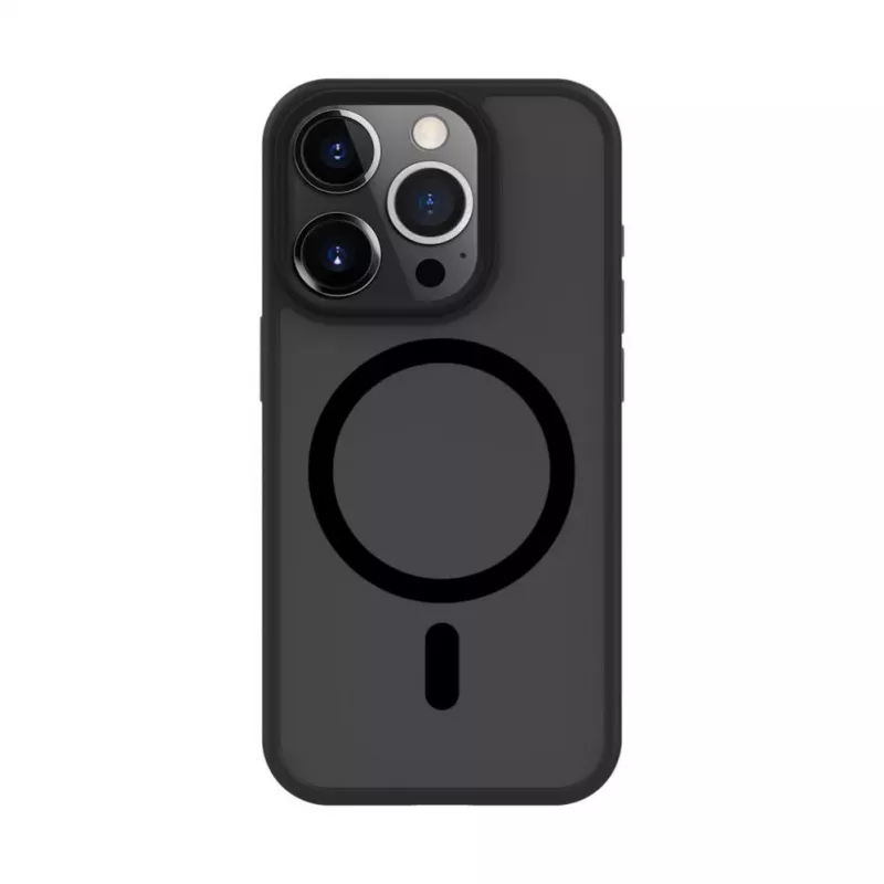 Evelatus Apple iPhone 15 Pro Hybrid Case with MagSafe PC+TPU Black