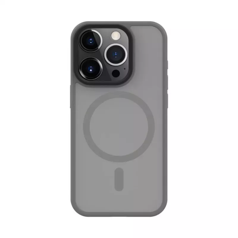 Evelatus Apple iPhone 15 Pro Hybrid Case su MagSafe PC+TPU sidabrinis