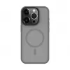 Evelatus Apple iPhone 15 Pro Max Hybrid Dėklas su MagSafe PC+TPU Sidabrinis