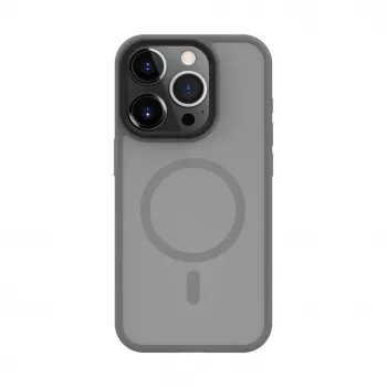 Evelatus Apple iPhone 15 Pro Max Hybrid Dėklas su MagSafe PC+TPU Sidabrinis