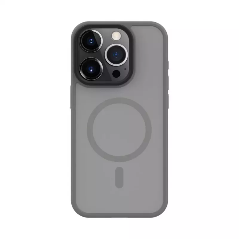 Evelatus Apple iPhone 15 Pro Max Hybrid Dėklas su MagSafe PC+TPU Sidabrinis