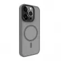 Evelatus Apple iPhone 15 Pro Max Hybrid Dėklas su MagSafe PC+TPU Sidabrinis