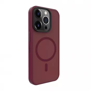 Evelatus Apple iPhone 15 Pro Max Hybrid Dėklas su MagSafe PC+TPU Slyvinė