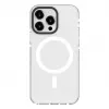 Evelatus Apple iPhone 15 Pro skaidrus dėklas PC+TPU su MagSafe permatomas