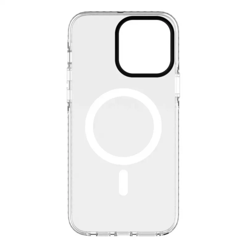 Evelatus Apple iPhone 15 Pro Max Clear Case PC+TPU With MagSafe Transparent