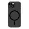 Evelatus Apple iPhone 15 Clear Case With MagSafe and Camera Protection Transparent Black