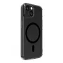 Evelatus Apple iPhone 15 Clear Case With MagSafe and Camera Protection Transparent Black