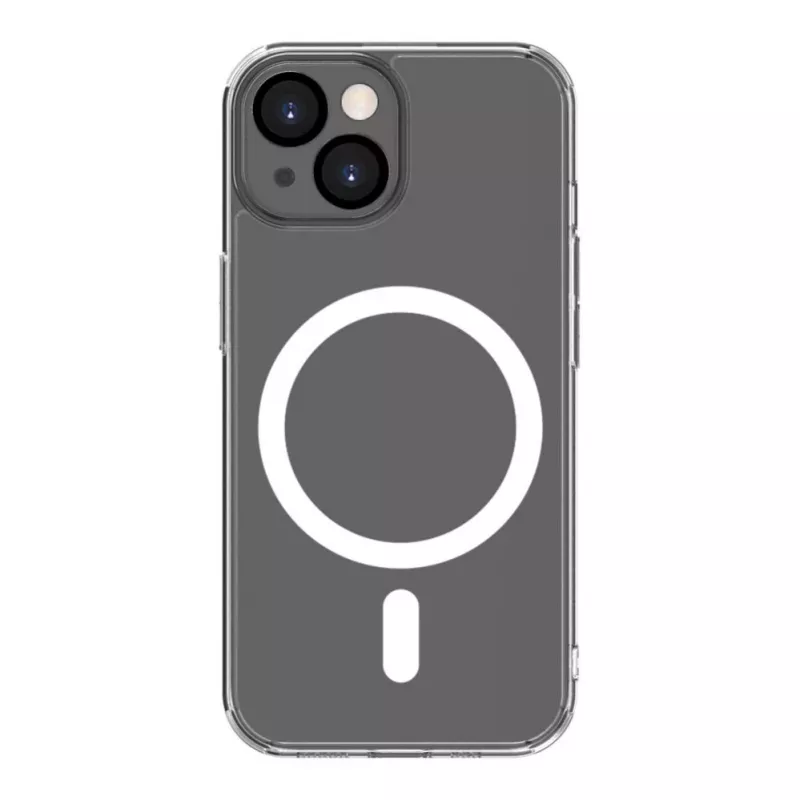 Evelatus Apple iPhone 15 Clear Case With MagSafe and Camera Protection Transparent