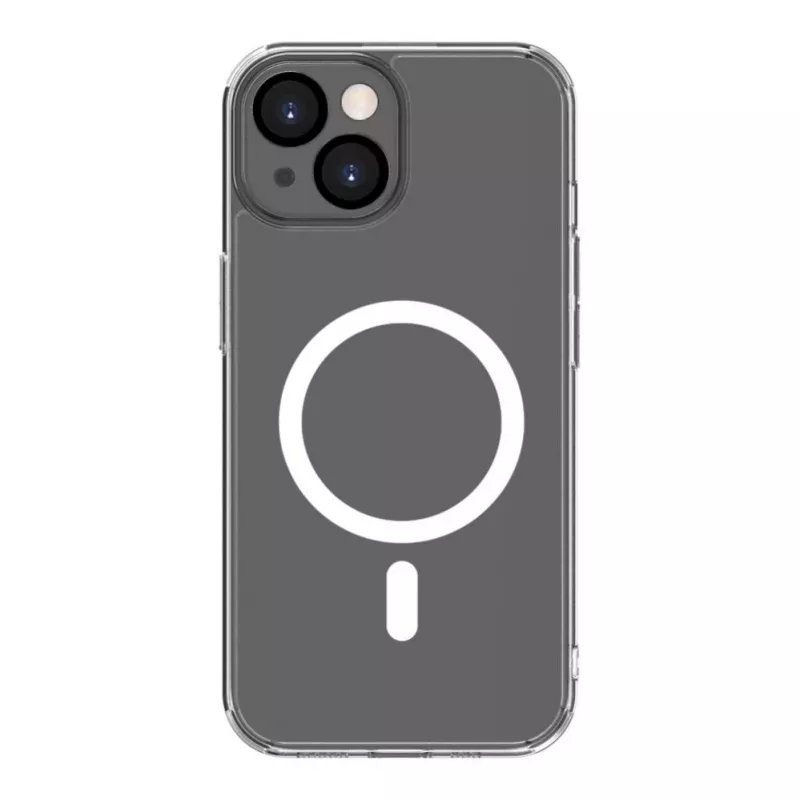 Evelatus Apple iPhone 15 Plus Skaidrus Dėklas su MagSafe ir Kameros Apsauga