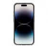 Evelatus Apple iPhone 15 Pro Max skaidrus dėklas su MagSafe ir fotoaparato apsauga, permatomas juodas