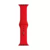 Evelatus Watch 38/40/41mm Silicone Loop Watch Strap (132mm M/L) Red