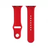 Evelatus Watch 38/40/41mm Silicone Loop Watch Strap (132mm M/L) Red