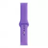 Evelatus Watch 20mm Silicone Loop Watch Strap (130mm M/L) Deep Purple