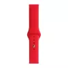 Evelatus Watch 20mm Silicone Loop Watch Strap (130mm M/L) Red