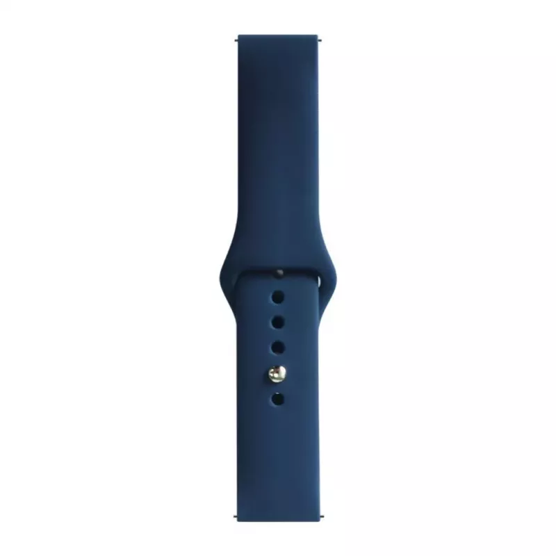 Evelatus Watch 20mm Silicone Loop Watch Straps (130mm M/L) Blue