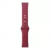 Evelatus Watch 22mm Silicone Loop Watch Strap (130mm M/L) Plum