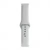 Evelatus Watch 22mm Silicone Loop Watch Strap (130mm M/L) Silver