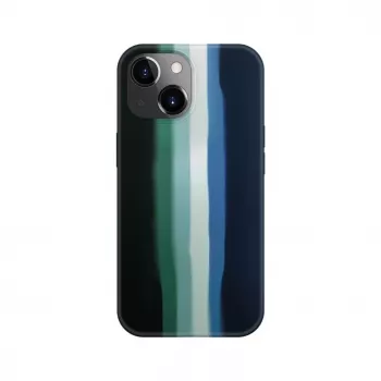 Evelatus Apple iPhone 15 Silikoninis Dėklas Įvairiaspalvis Žalias