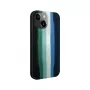 Evelatus Apple iPhone 15 Silikoninis Dėklas Įvairiaspalvis Žalias