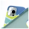 Evelatus Apple iPhone 15 Pro Silikoninis Dėklas Įvairiaspalvis Geltonai Žalias