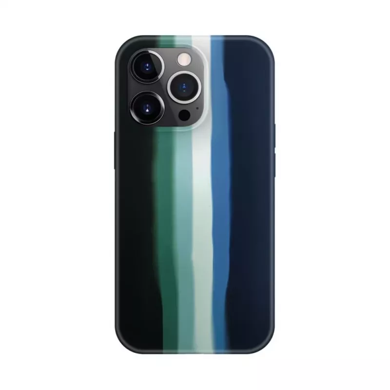 Evelatus Apple iPhone 15 Pro Max Silikoninis Dėklas Įvairiaspalvis Žalias
