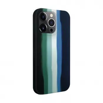 Evelatus Apple iPhone 15 Pro Max Silikoninis Dėklas Įvairiaspalvis Žalias
