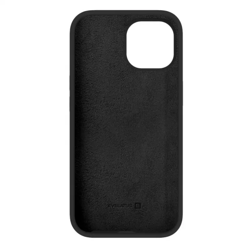 Evelatus Apple iPhone 15 Plus Premium Soft Touch Silicone Case Black