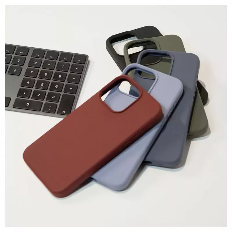 Evelatus Apple iPhone 15 Plus Premium Soft Touch Silicone Case Black