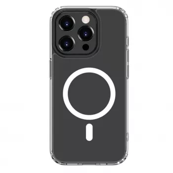 Evelatus Apple iPhone 15 Pro Max Skaidrus Dėklas su MagSafe Peršviečiamas