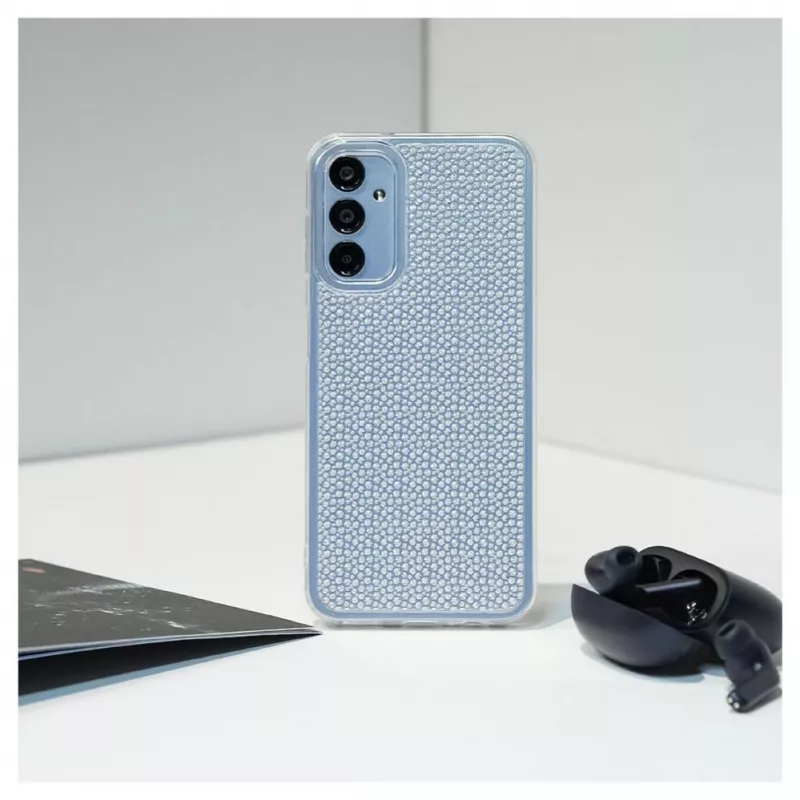 iLike Samsung Galaxy A14 5G Silikoninis Dėklas Shine Transparent