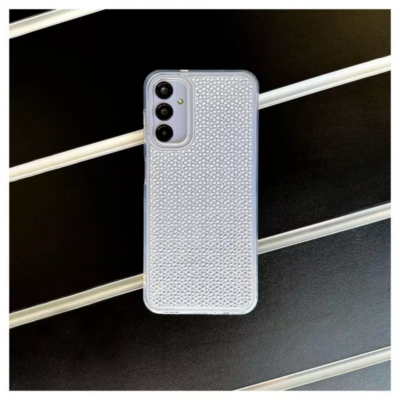 iLike Samsung Galaxy A14 5G Silikoninis Dėklas Shine Transparent