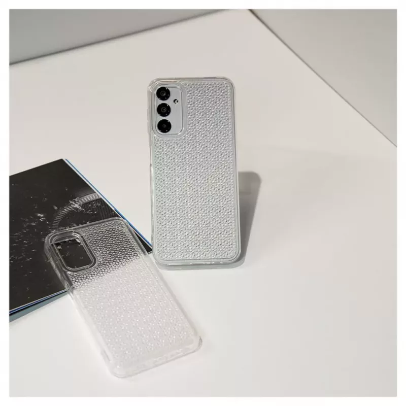 iLike Samsung Galaxy A14 5G Silikoninis Dėklas Shine Transparent