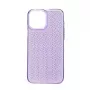 iLike Apple iPhone 14 Silicone Case Shine Transparent Violet