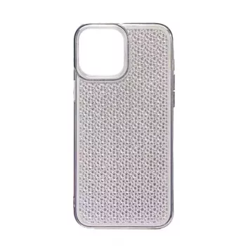 iLike Apple iPhone 14 Silicone Case Shine Transparent Black