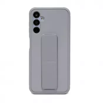 iLike Samsung Galaxy A14 5G Silikoninis Dėklas su Stovu Violetinis