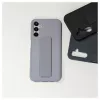 iLike Samsung Galaxy A14 5G Silikoninis Dėklas su Stovu Violetinis