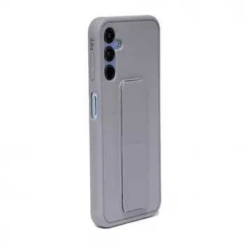 iLike Samsung Galaxy A14 5G Silikoninis Dėklas su Stovu Violetinis