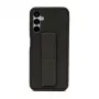 iLike Samsung Galaxy A54 5G Silicone Case with Stand Black