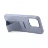 iLike Apple iPhone 13 Silikoninis Dėklas su Stovu Violetinis