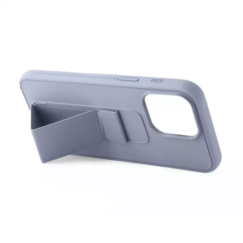 iLike Apple iPhone 13 Silikoninis Dėklas su Stovu Violetinis
