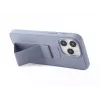 iLike Apple iPhone 14 Pro Silikoninis Dėklas su Pėdeliu Violetinis
