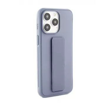 iLike Apple iPhone 14 Pro Silikoninis Dėklas su Pėdeliu Violetinis