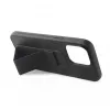 iLike Apple iPhone 15 Silicone Case with Stand Black