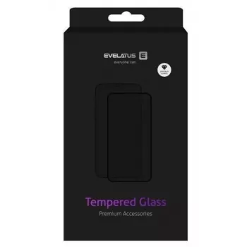 Evelatus Apple iPhone 15 Pro Corning Gorilla Glass Anti-Static 3D Full Cover 5X Strong Screen Protector