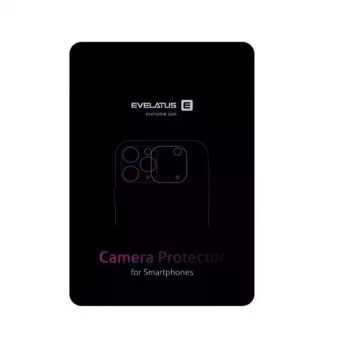 Evelatus Apple iPhone 15 Camera Lens Protector Armor Black